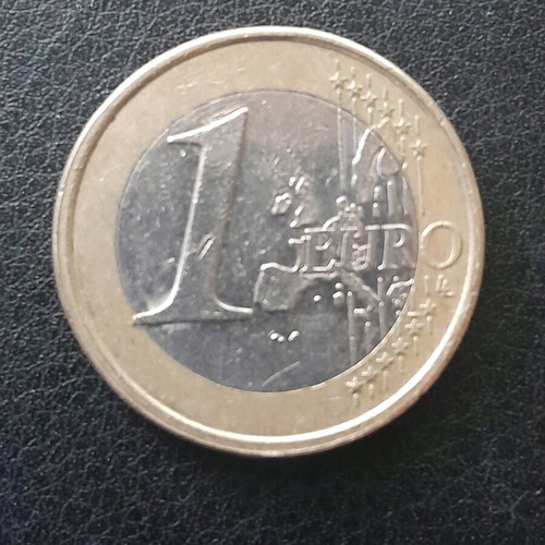 1 Euro Coin Netherlands 2001 like new
