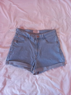 Jean shorts blue like new, size XXL