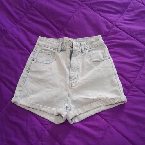 Tally Weijl denim shorts new, size XS, blue turquoise