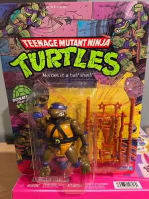 Donatello TMNT Playmates 1990 new sealed
