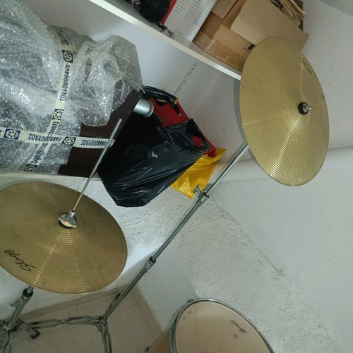 Drums Stagg και ξυλάκια καφέ καινούργια