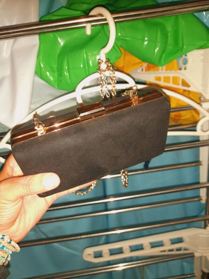 Handbag like new, small, black