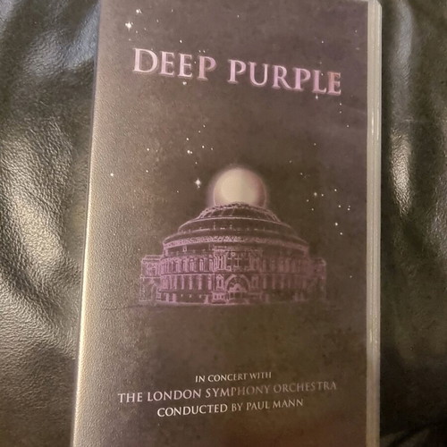 Deep Purple In Concert With The London Symphony Orchestra VHS used