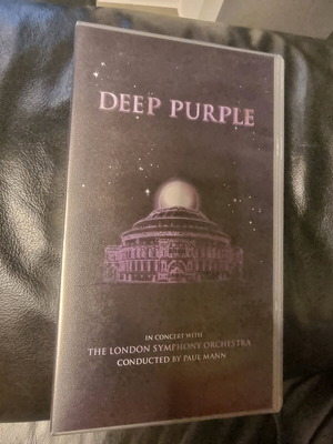 Deep Purple In Concert With The London Symphony Orchestra VHS used