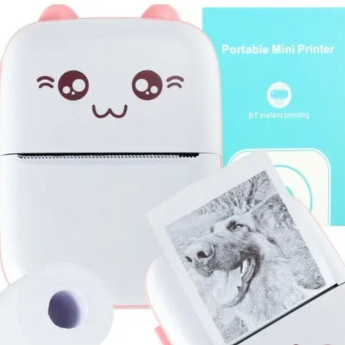Portable Bluetooth photo printer new, mini thermal printer