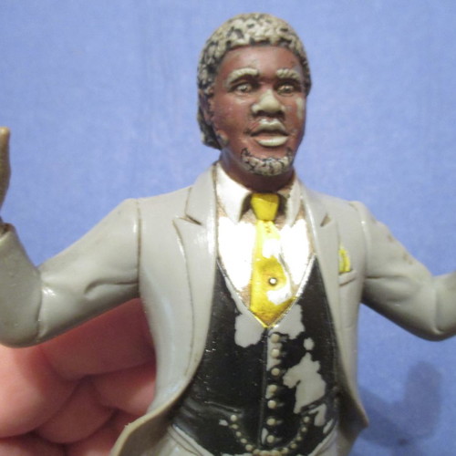 Rubber figure Giants of Catch WWF 1988 LJN Big Slick used