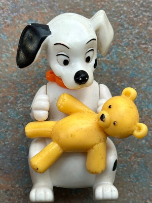 Vintage Disney 101 Dalmatians Dog with Teddy McDonald's 1996 used