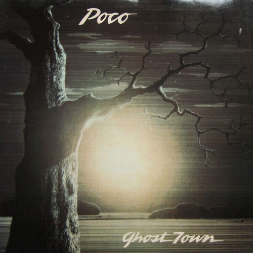 Poco Ghost Town vinyl record used, rock
