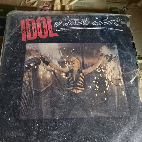 Idol vinyl record used