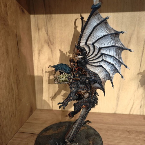Archaon the Everchosen painted miniature Warhammer Age of Sigmar like new