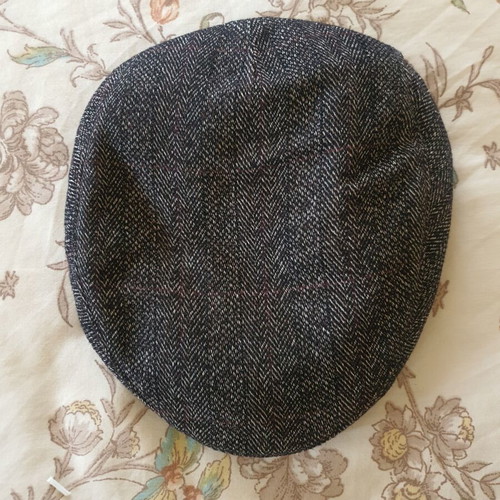 Tragiaska hat Stefano Mario new, wool, grey and brown