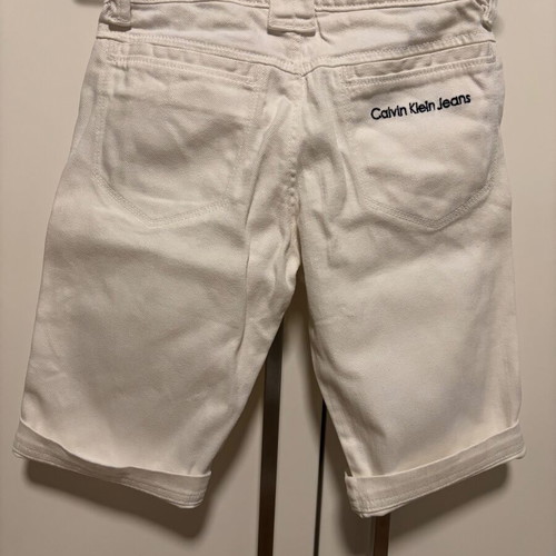 Calvin Klein jeans bermuda shorts for boys like new with Pepe t shirt gift white