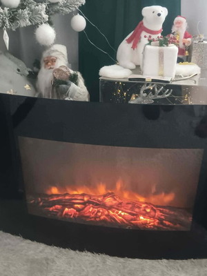 Ηλεκτρικό τζάκι σαν καινούργιο, 90 εκ., αερόθερμο