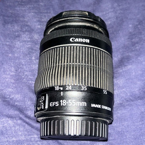 Canon EOS 70D with 18-55mm f3.5 lens used set