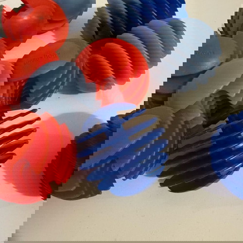 Πλαστικές μπάλες για μάζεμα καλωδίων μεταχειρισμένες, πακέτο 17