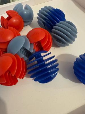 Πλαστικές μπάλες για μάζεμα καλωδίων μεταχειρισμένες, πακέτο 17