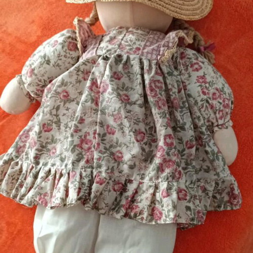 Cloth doll like new, 0.62 meters