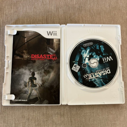Disaster Day of Crisis Nintendo Wii game used, English full version
