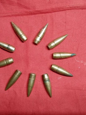 Inactive bullets used, pack of 10 pieces
