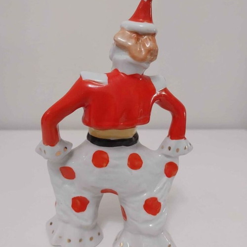 Clown figurine USSR Verbilky porcelain 1965-1991