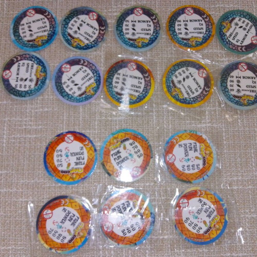 Set of 32 caps like new, various Chipicao collections 2017-2020