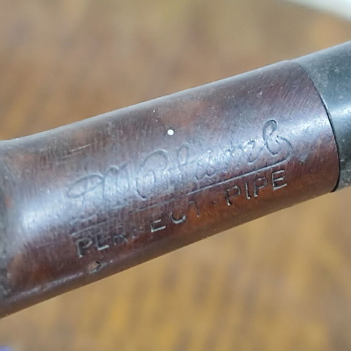 Vintage Plume Briar Smoking Pipe used, classic French design
