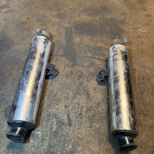 Moto Sport Performance exhaust ends pair for Kawasaki GPX 400