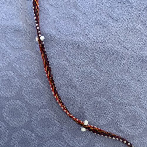 Peruvian necklace used, multicolor