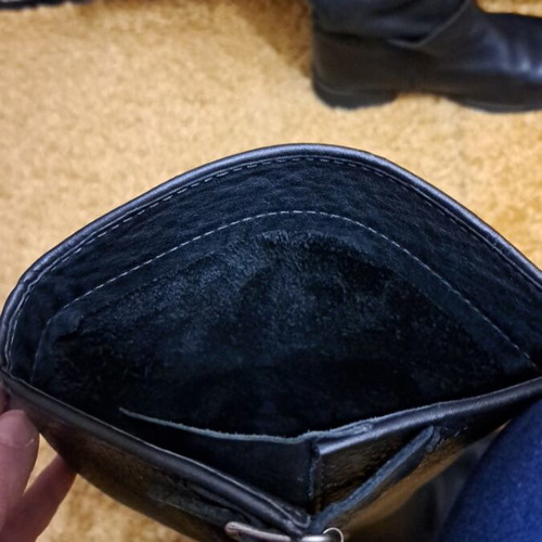 Buffalo London vintage leather boots used, size 40, black