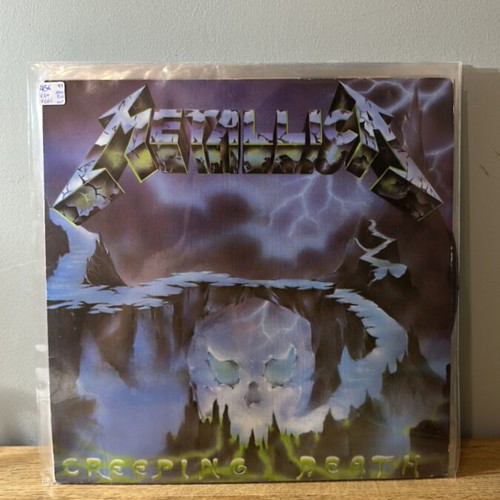 Metallica Creeping Death vinyl record used, metal genre