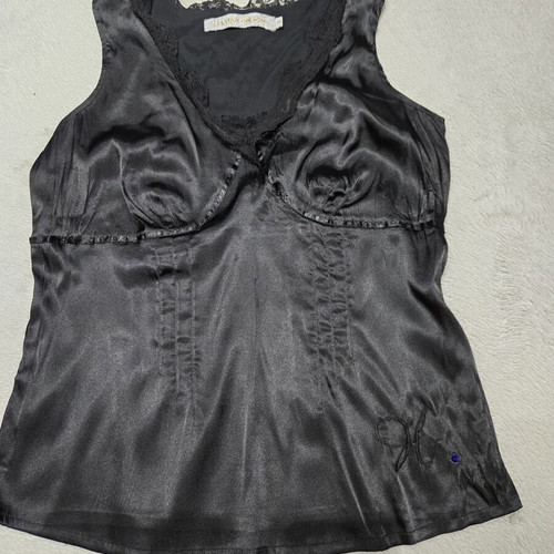 Women's satin top like new, size M