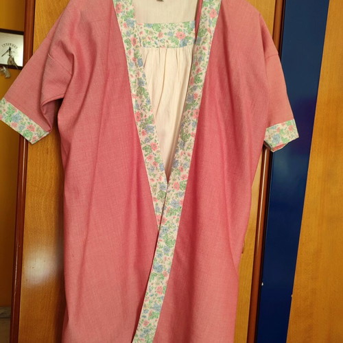 Children's nightgown and robe set new, cotton, handmade