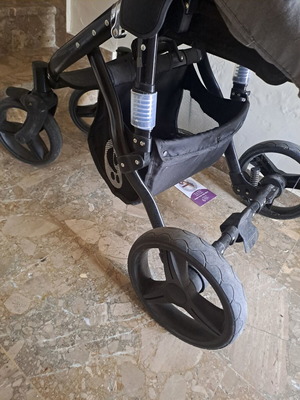 Lorelli Rimini 3in1 baby stroller, grey, suspension, storage