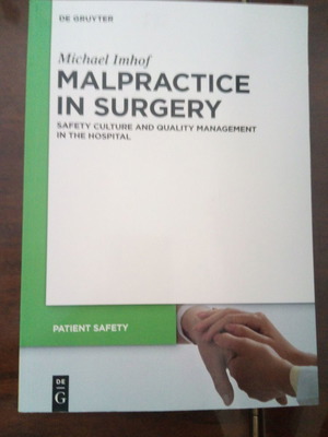 Malpractice in Surgery βιβλίο σαν καινούργιο, αγγλικά