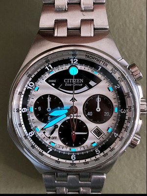 Citizen E210 Eco-Drive σε άριστη κατάσταση, ατσάλινο, ηλιακό ρολόι