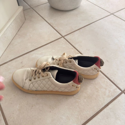 Kurt Geiger sneakers white leather used, size 39