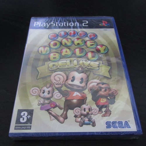 Super Monkey Ball Deluxe Sony PS2 καινούργιο σφραγισμένο