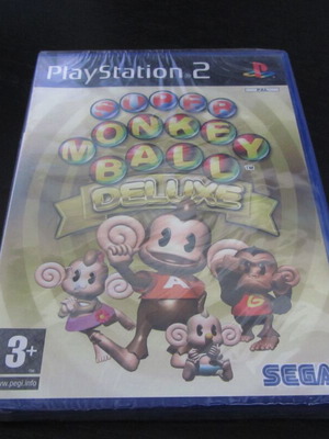 Super Monkey Ball Deluxe Sony PS2 καινούργιο σφραγισμένο