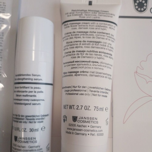 Floral Therapy with Hibiscus Janssen Cosmetics new for mature skin 40+