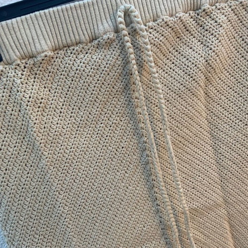 Minkpink knitted skirt Small used, beige color