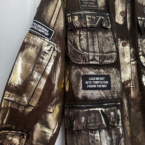 Ayios gold star jacket 2024
