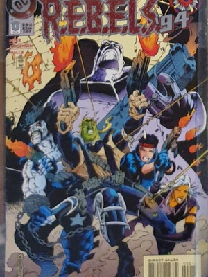 DC Comics R.E.B.E.L.S. comic used, English
