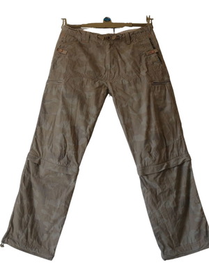 Next men's cargo pants used, convertible to shorts, beige, L-XL