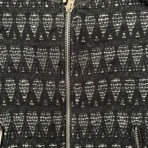 Iro Paris zip blazer like new, size XS, black and white