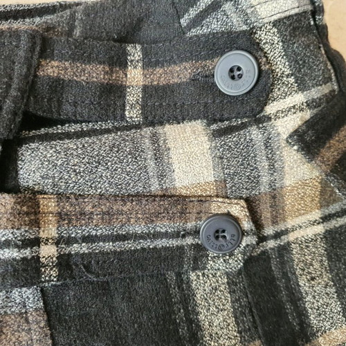 Attrattivo wrap skirt like new, black and brown, size S