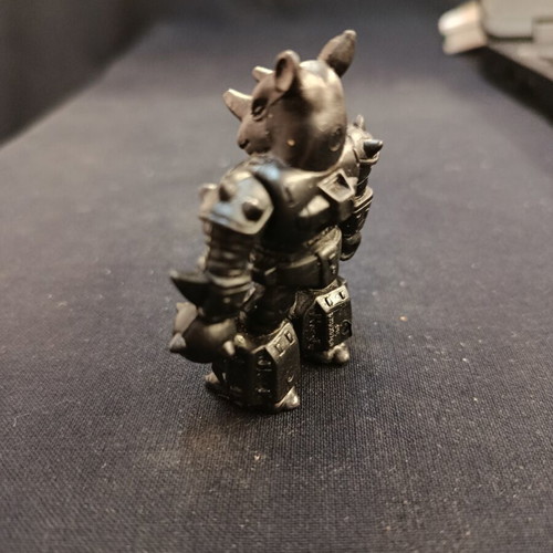 Teratomax Battle Beast black rhinoceros figure used