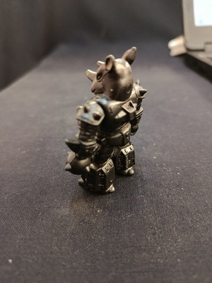 Teratomax Battle Beast black rhinoceros figure used