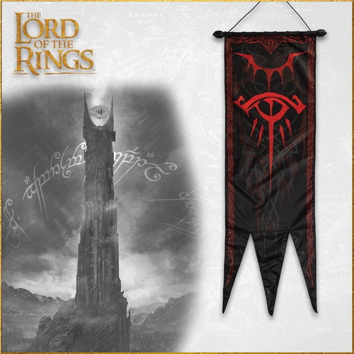 Sauron War Banner Lord of the Rings new, 55" prop replica
