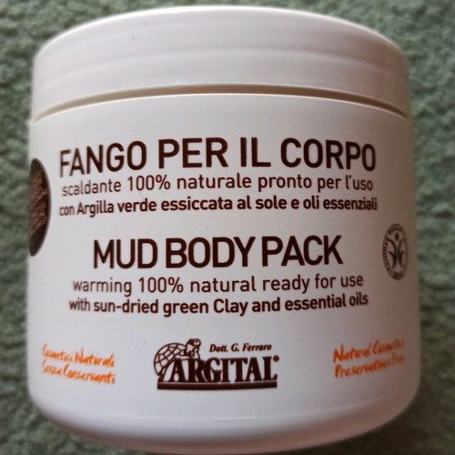 Argital Mud Body Pack body mud 500 ml new