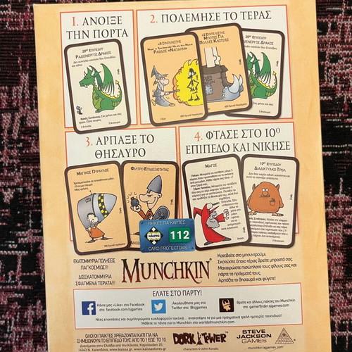 Munchkin board game like new